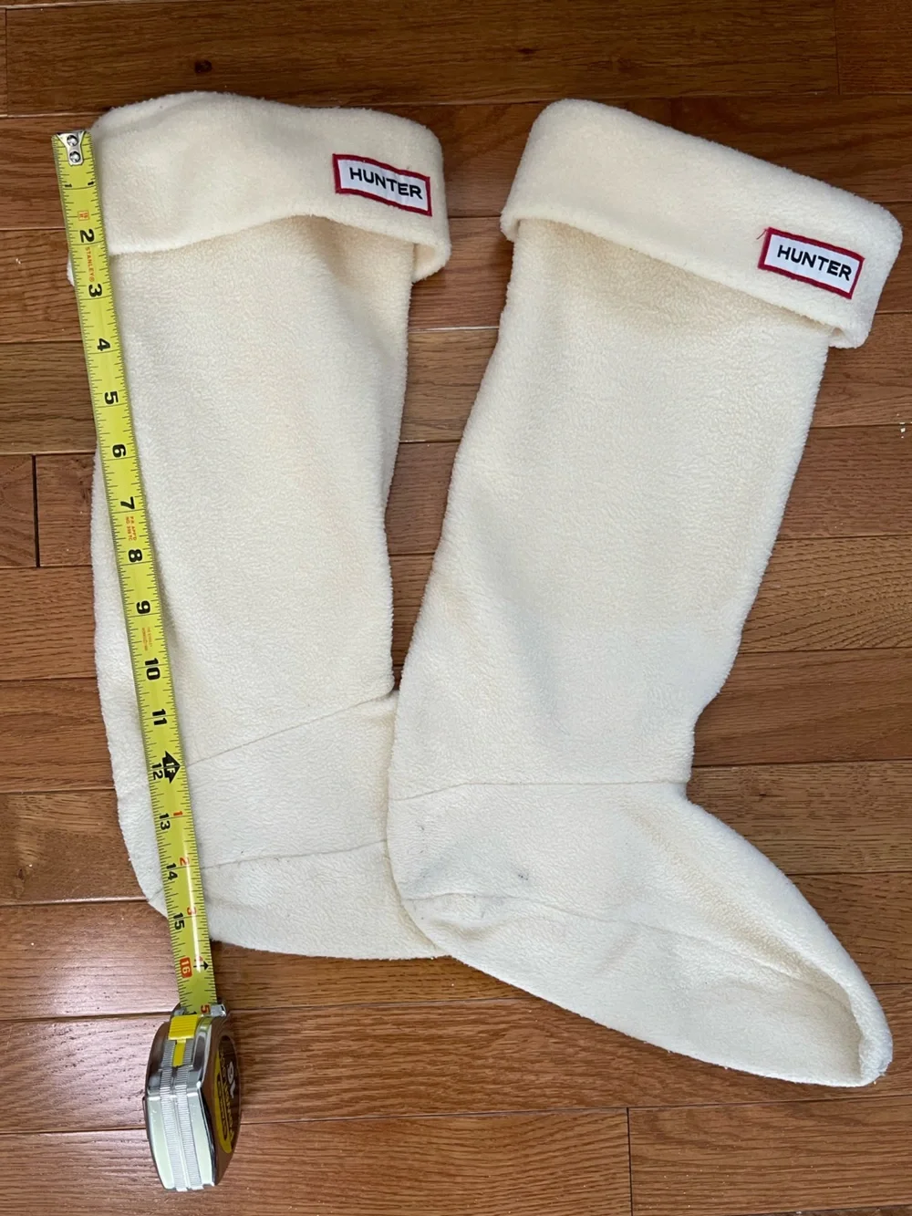 Hunter Fleece Boot Socks - Cream